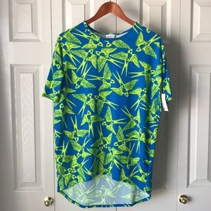 ✨NEW✨LuLaRoe Irma T 🐤 Hi-Lo Tunic xxs NWT
